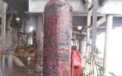 20inch SmartFoam inspecting high wax pipeline