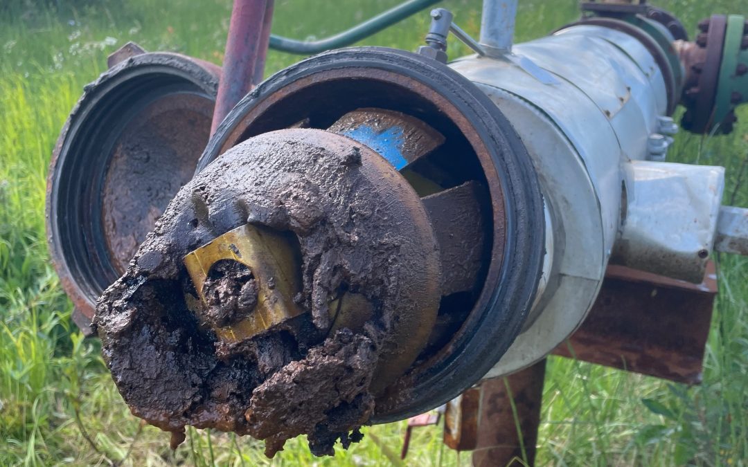 6inch Pioneer inspecting pipelines with wax